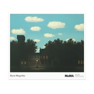 MAGRITTE poster print by MoMA (NYC)